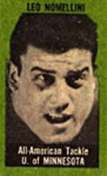 1950 Topps Felt Backs #62 Leo Nomellini