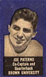 1950 Topps Felt Backs #64 Joe Paterno RC