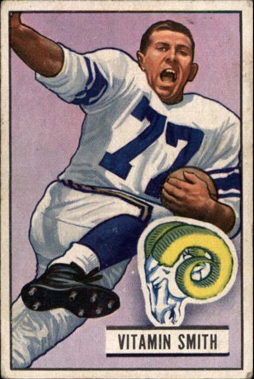 1951 Bowman #41 Vitamin Smith RC