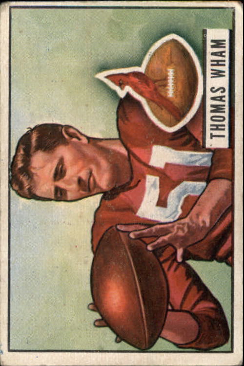 1951 Bowman #64 Tom Wham