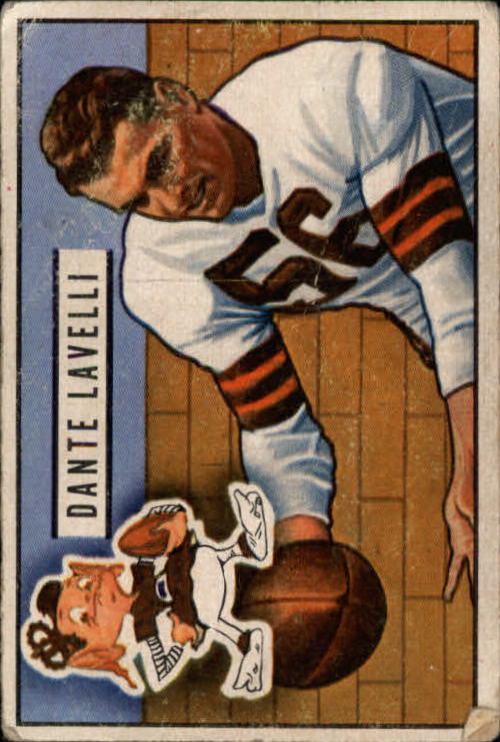 1951 Bowman #73 Dante Lavelli