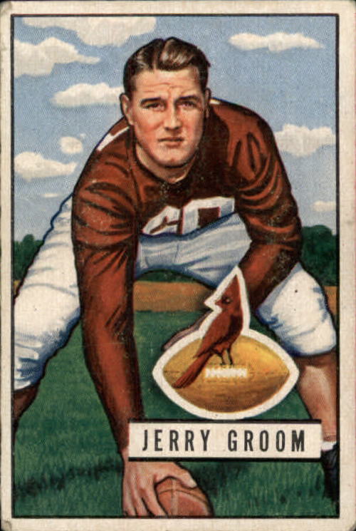 1951 Bowman #99 Jerry Groom RC