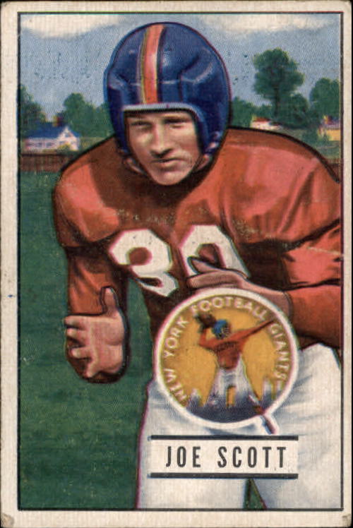 1951 Bowman #128 Joe Scott