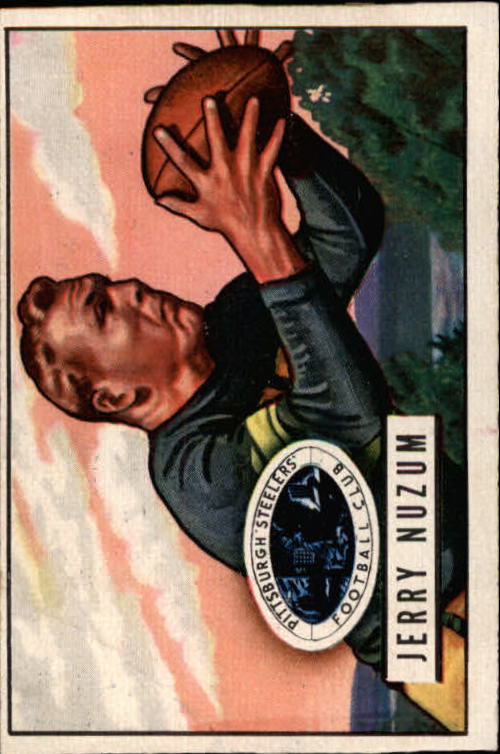 1951 Bowman #129 Jerry Nuzum