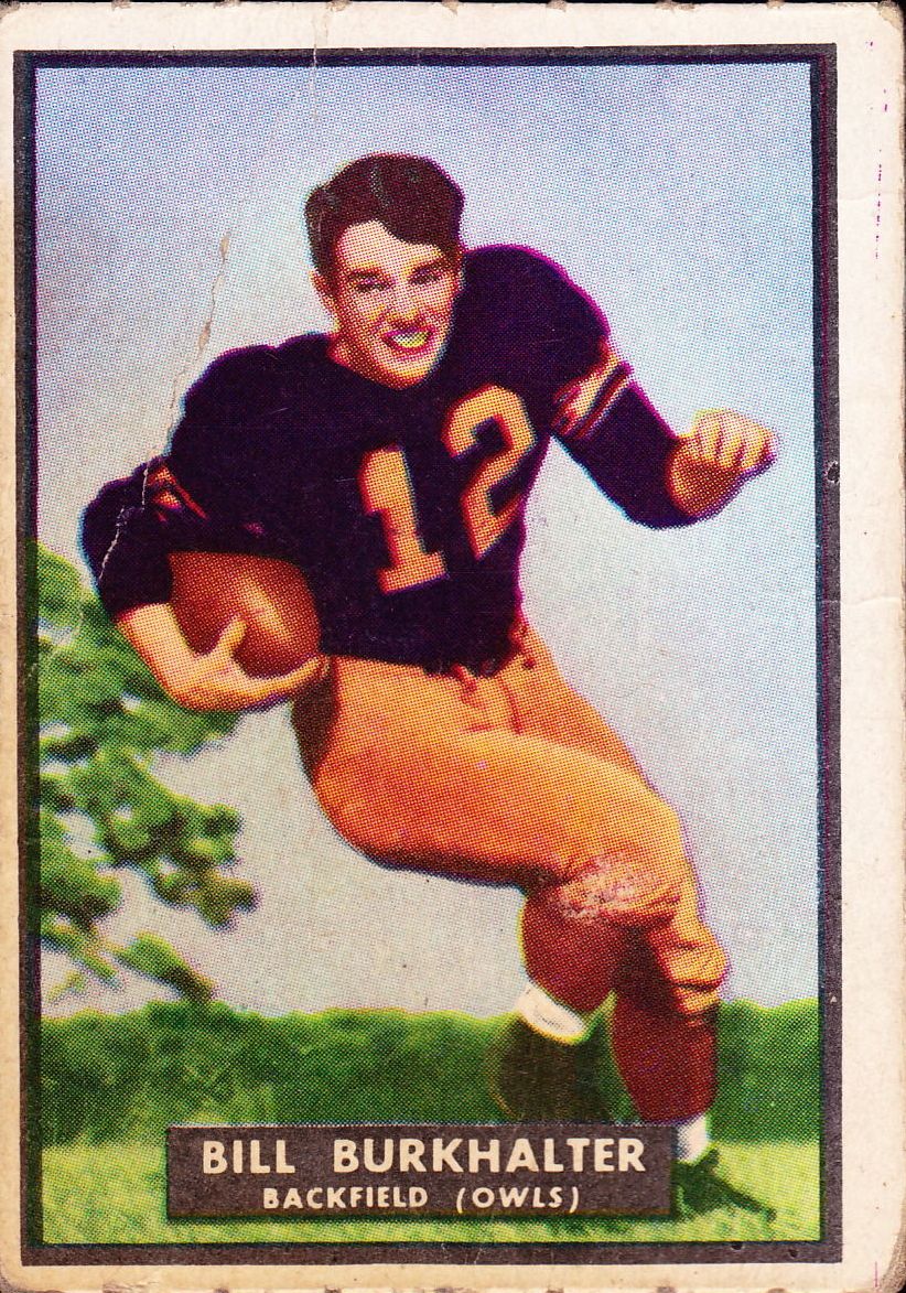1951 Topps Magic #5 Billie Burkhalter RC