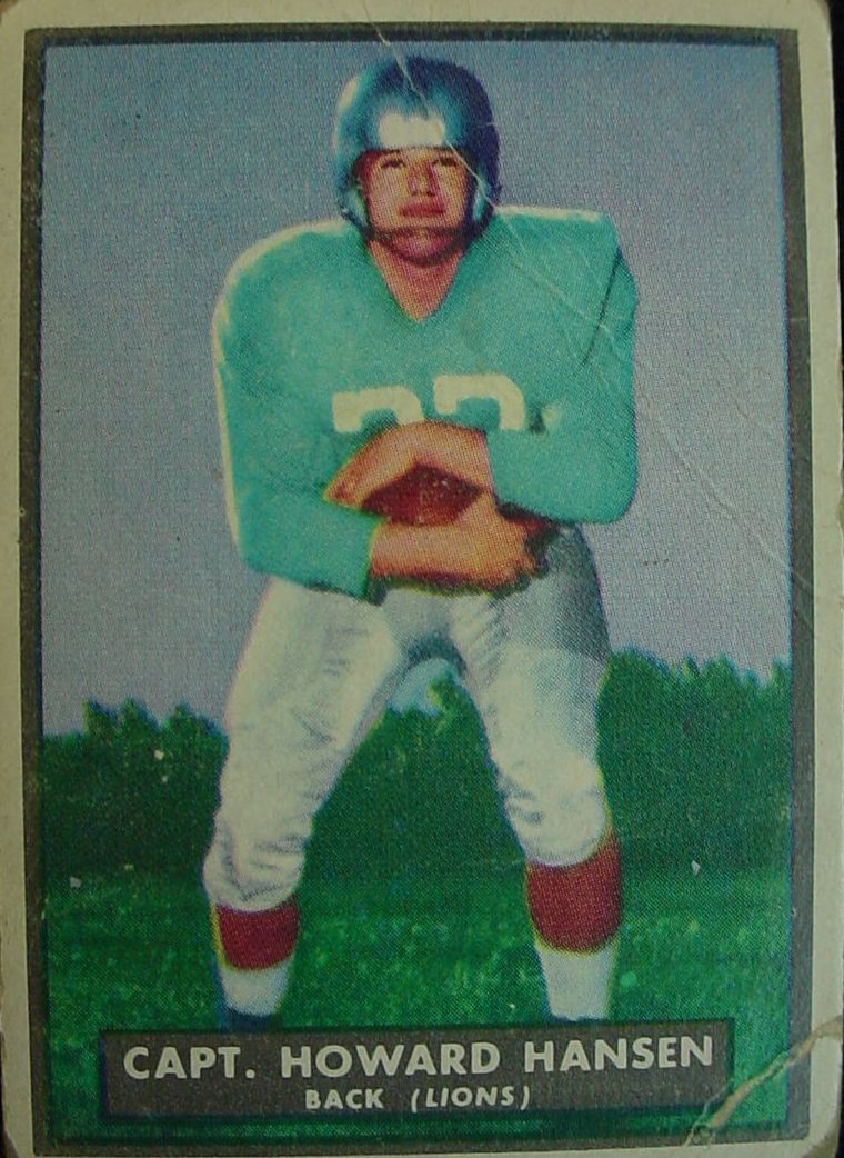 1951 Topps Magic #13 Howard Hansen RC
