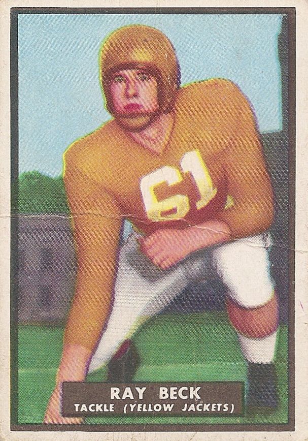 1951 Topps Magic #22 Ray Beck RC