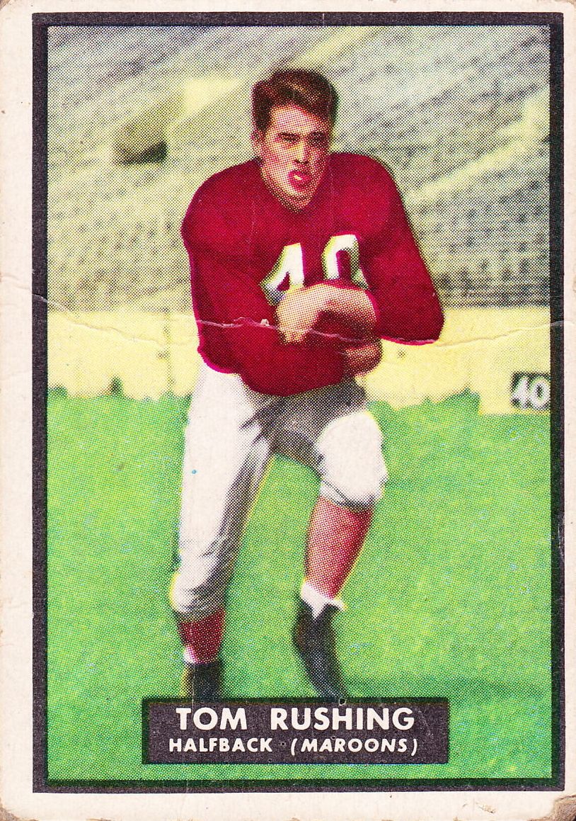 1951 Topps Magic #29 Tom Rushing RC