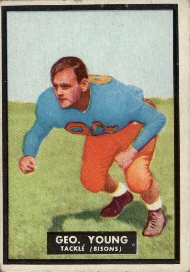 1951 Topps Magic #48 George Young RC