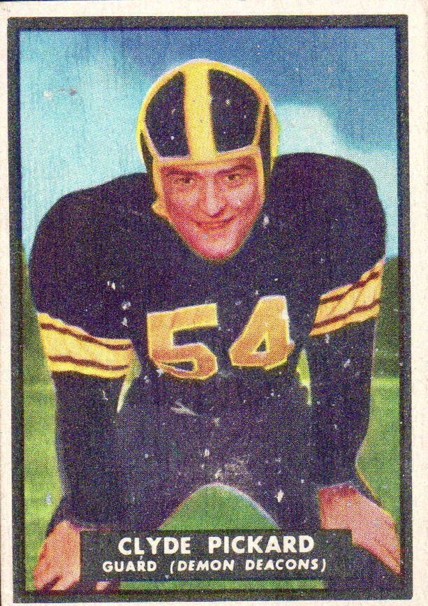 1951 Topps Magic #52 Clyde Pickard RC