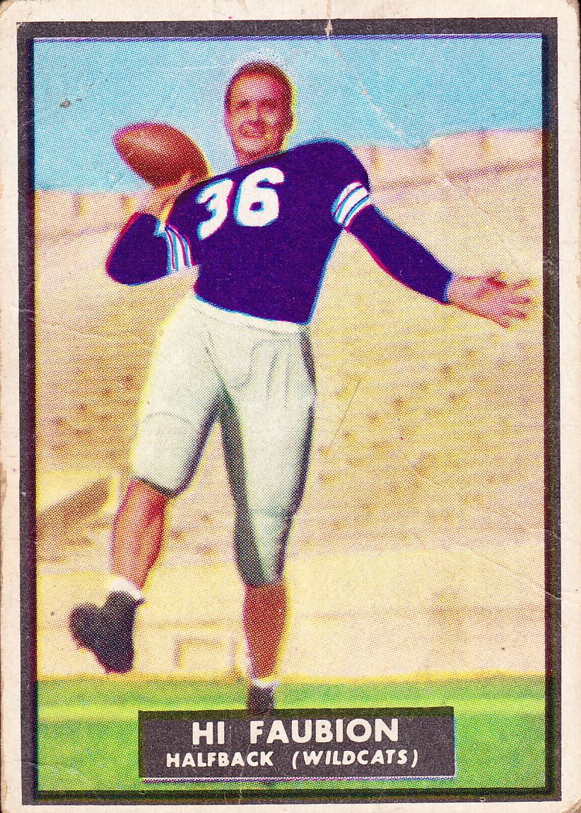 1951 Topps Magic #63 Hi Faubion RC
