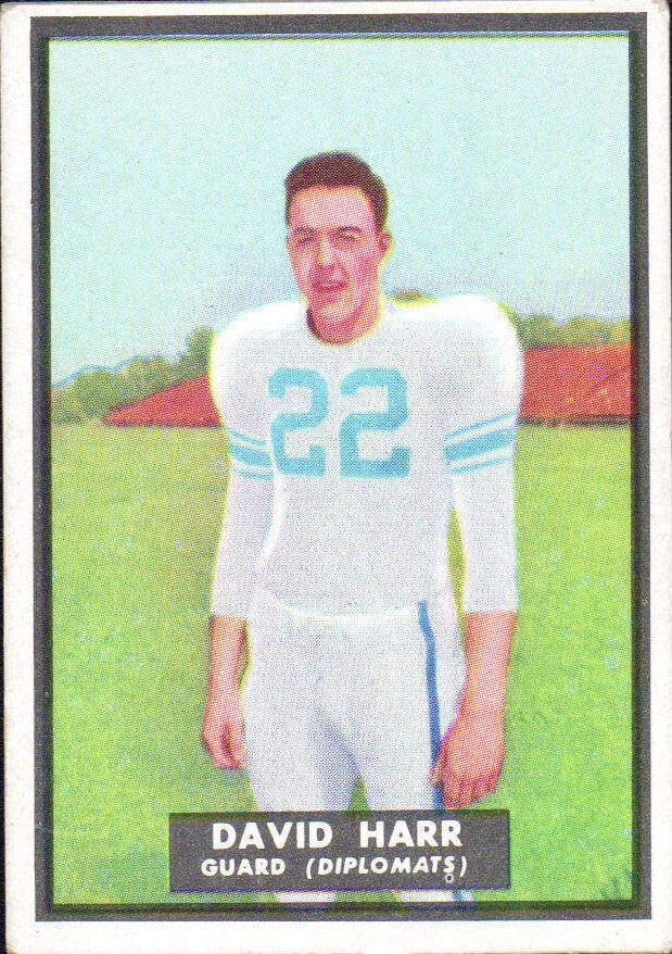 1951 Topps Magic #64 David Harr RC