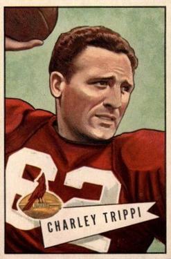 1952 Bowman Large #12 Charley Trippi