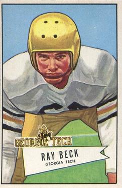 1952 Bowman Large #51 Ray Beck