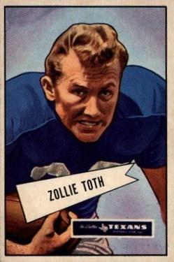 1952 Bowman Large #58 Zollie Toth
