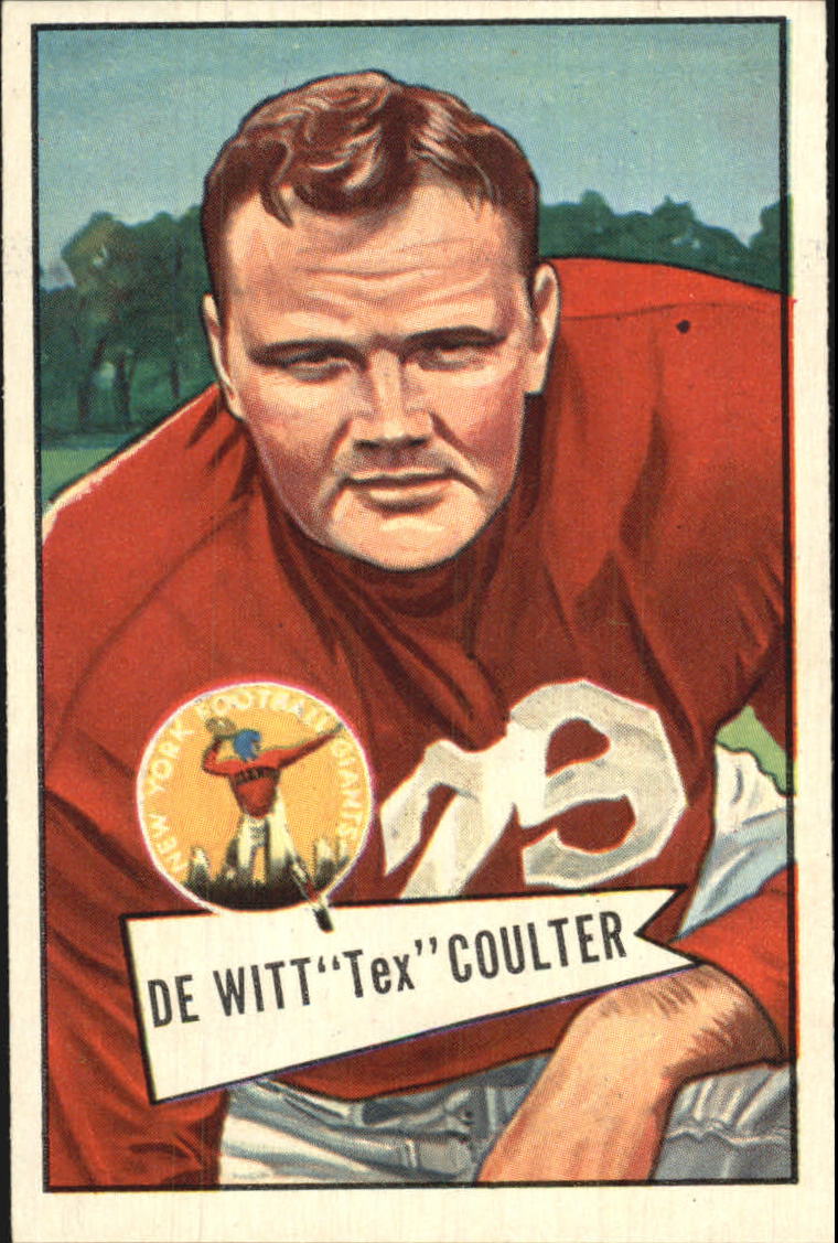1952 Bowman Large #71 Tex Coulter