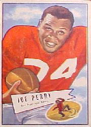 1952 Bowman Large #83 Joe Perry