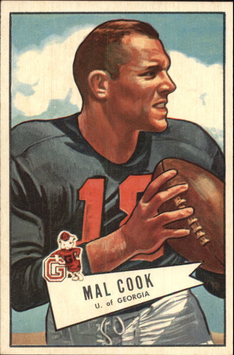 1952 Bowman Large #87 Mal Cook RC