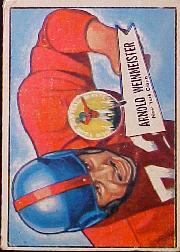 1952 Bowman Large #101 Arnie Weinmeister