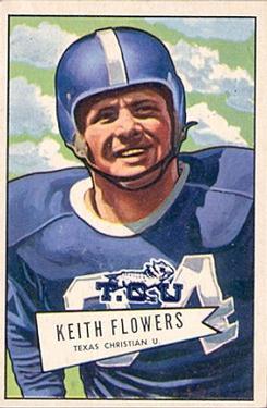 1952 Bowman Large #115 Keith Flowers RC