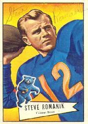 1952 Bowman Large #126 Steve Romanik SP RC