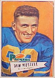 1952 Bowman Large #130 Dom Moselle RC