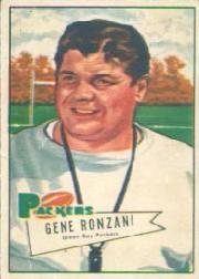 1952 Bowman Large #135 Gene Ronzani CO SP RC