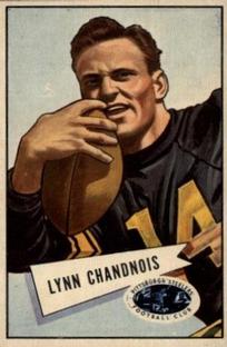 1952 Bowman Small #20 Lynn Chandnois