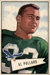 1952 Bowman Small #34 Al Pollard RC