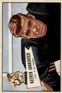 1952 Bowman Small #38 Keever Jankovich