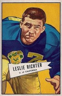1952 Bowman Small #61 Les Richter RC