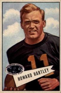 1952 Bowman Small #64 Howard Hartley