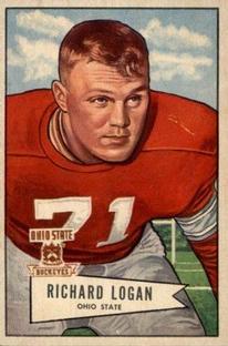 1952 Bowman Small #67 Dick Logan