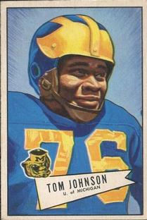 1952 Bowman Small #90 Thomas Johnson RC