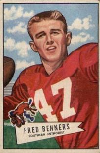 1952 Bowman Small #93 Fred Benners
