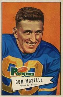 1952 Bowman Small #130 Dom Moselle RC