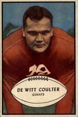 1953 Bowman #64 Tex Coulter SP