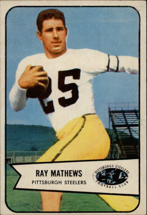 1954 Bowman #1 Ray Mathews