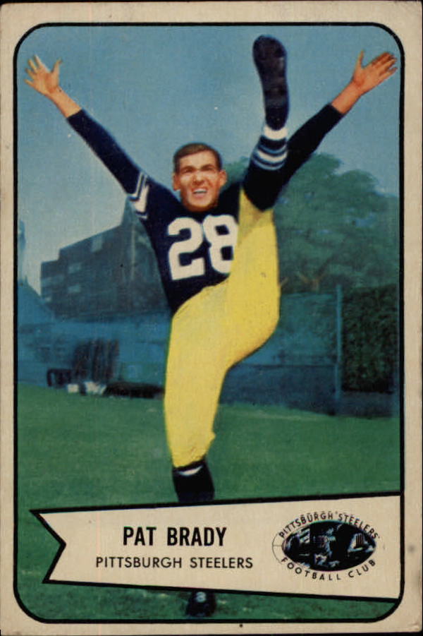 1954 Bowman #13 Pat Brady