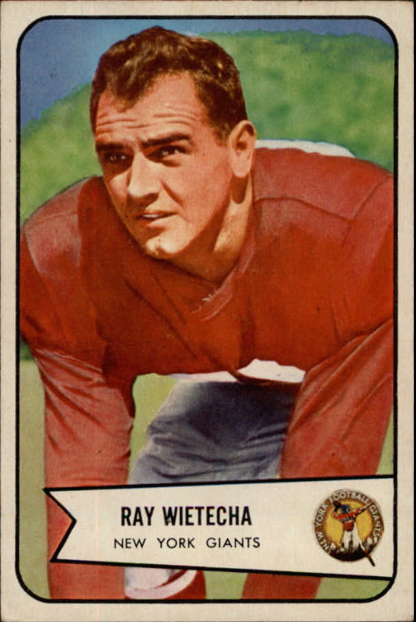 1954 Bowman #31 Ray Wietecha RC