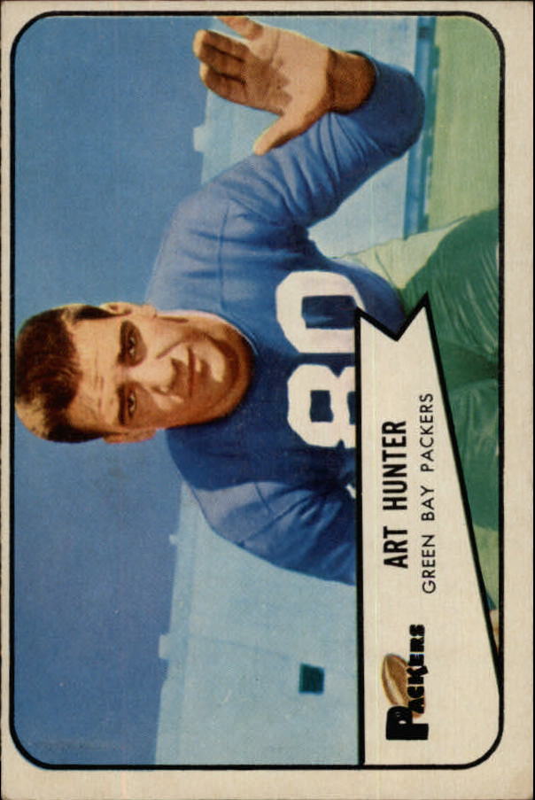 1954 Bowman #58 Art Hunter RC