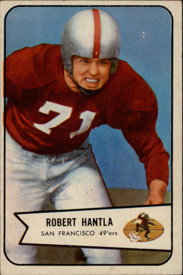 1954 Bowman #66 Bob Hantla SP RC