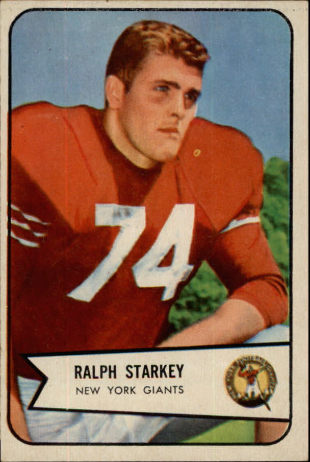 1954 Bowman #67 Ralph Starkey SP RC