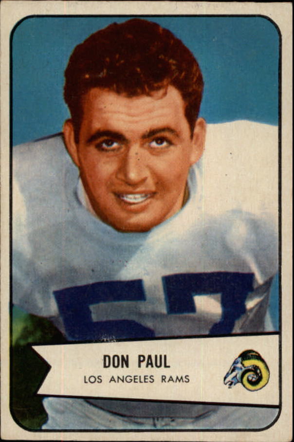 1954 Bowman #68 Don Paul LB SP