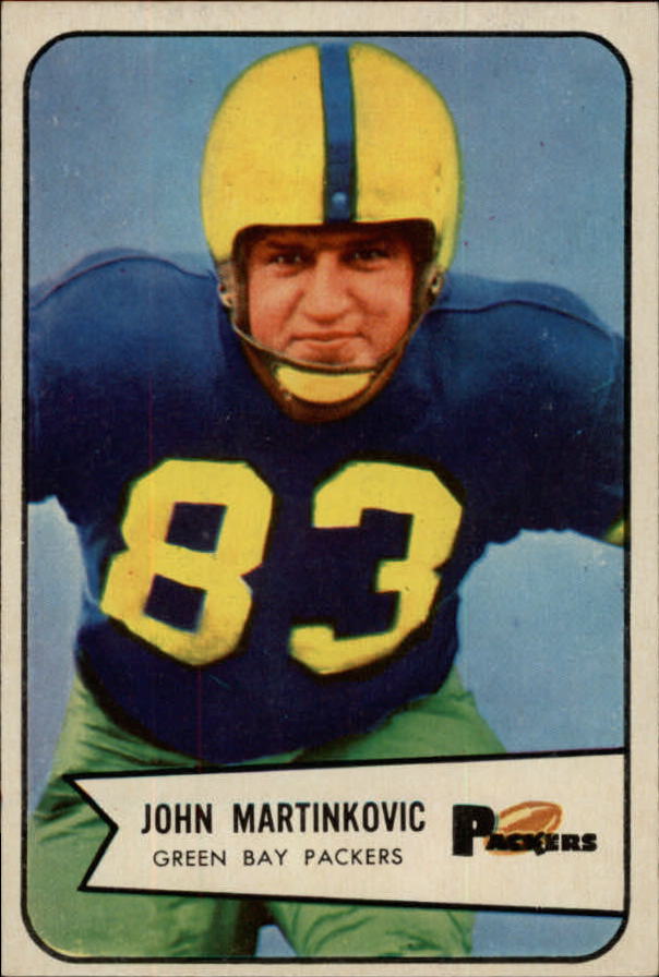 1954 Bowman #80 John Martinkovic SP RC
