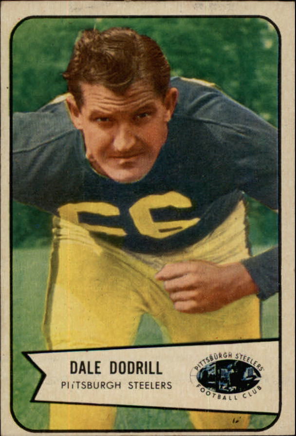 1954 Bowman #81 Dale Dodrill SP RC