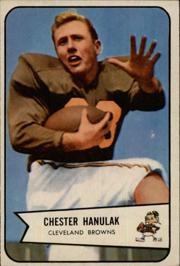 1954 Bowman #90 Chet Hanulak SP RC