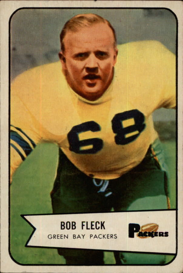 1954 Bowman #94 Bob Fleck SP RC