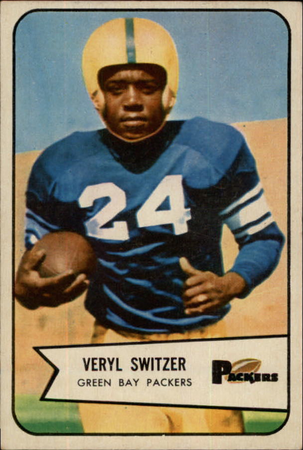 1954 Bowman #105 Veryl Switzer RC