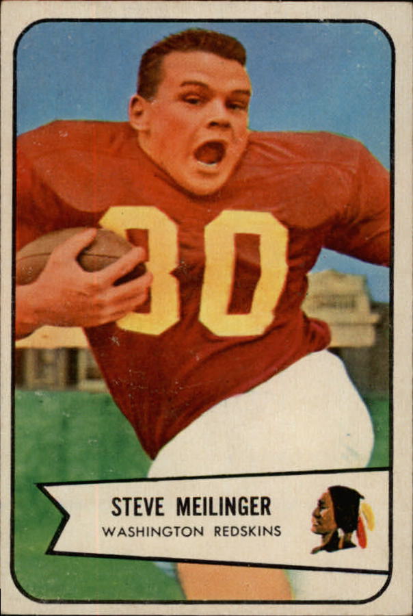 1954 Bowman #110 Steve Meilinger RC